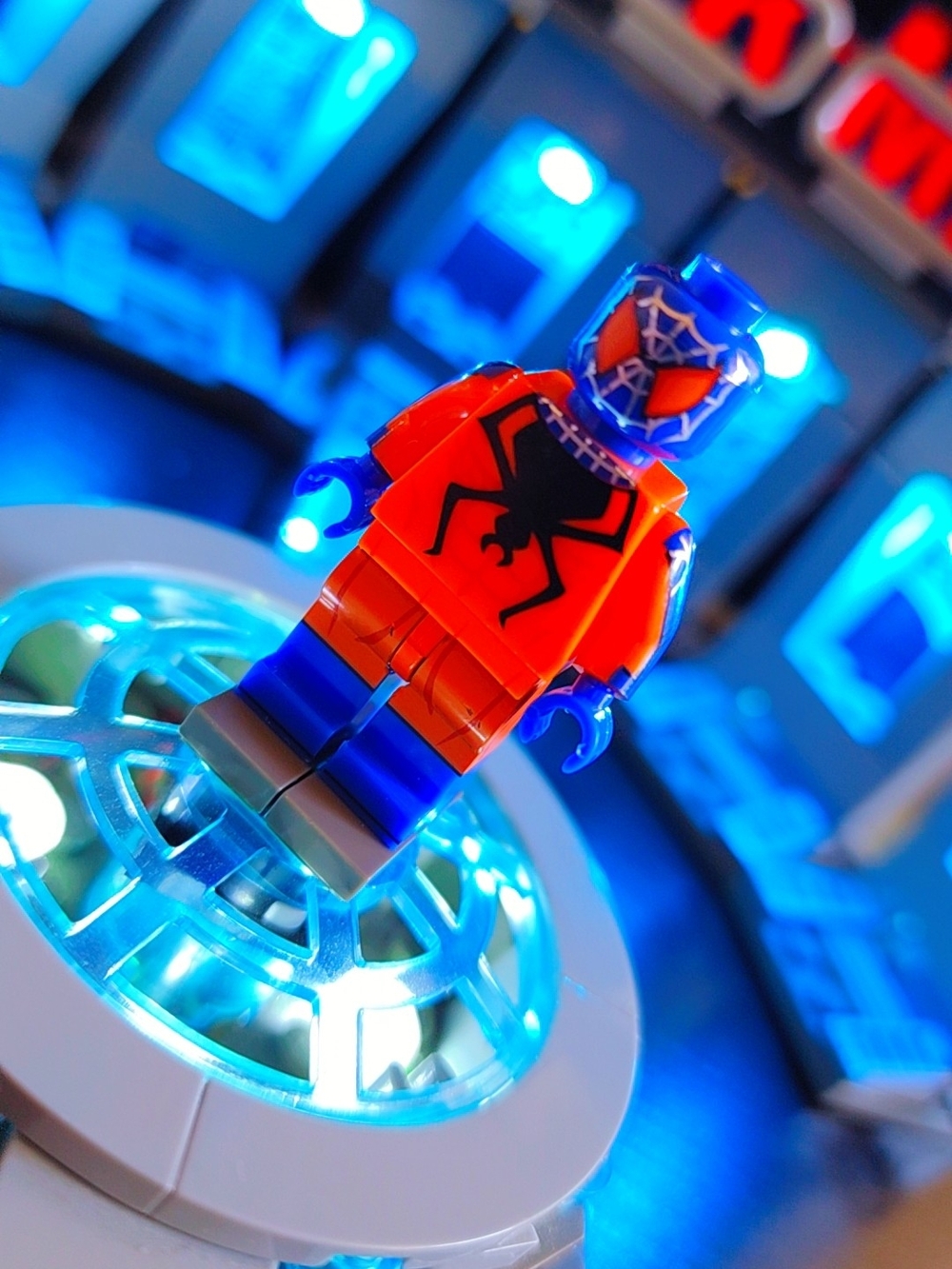 Spiderman Minifigure Lego Compatible